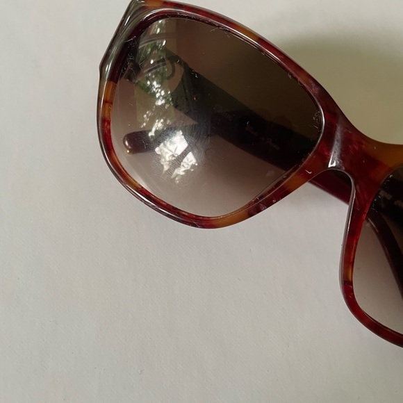 Chloe CL2242 Sunglasses C04 135 Red Gold Frames Made In France main image 4